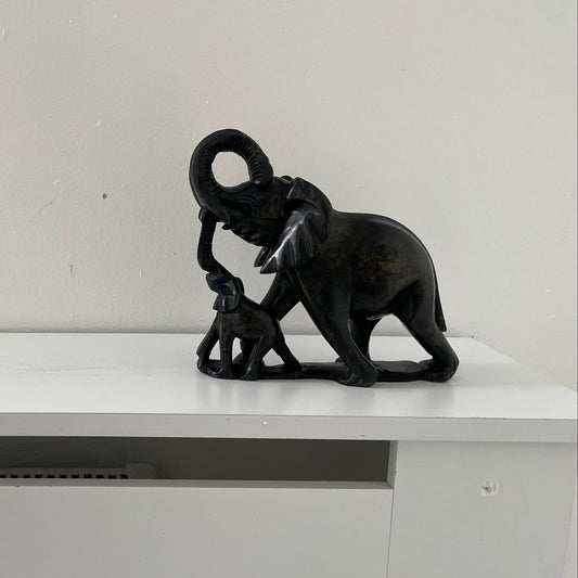 Mother & Child Elephant 15cm