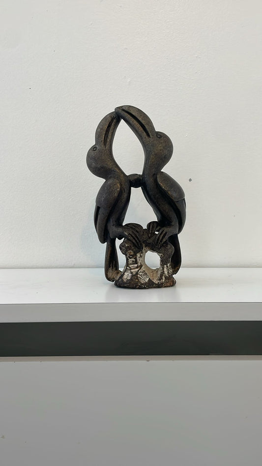 Hornbill Lovers Sculpture 20cm
