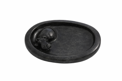Smooth Soap Dish with Resting Hippo - 15cm