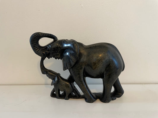 Mother & Child Elephant 20cm