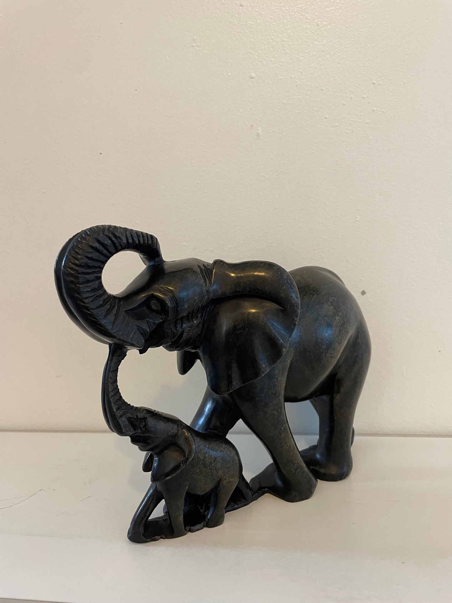 Mother & Child Elephant 20cm