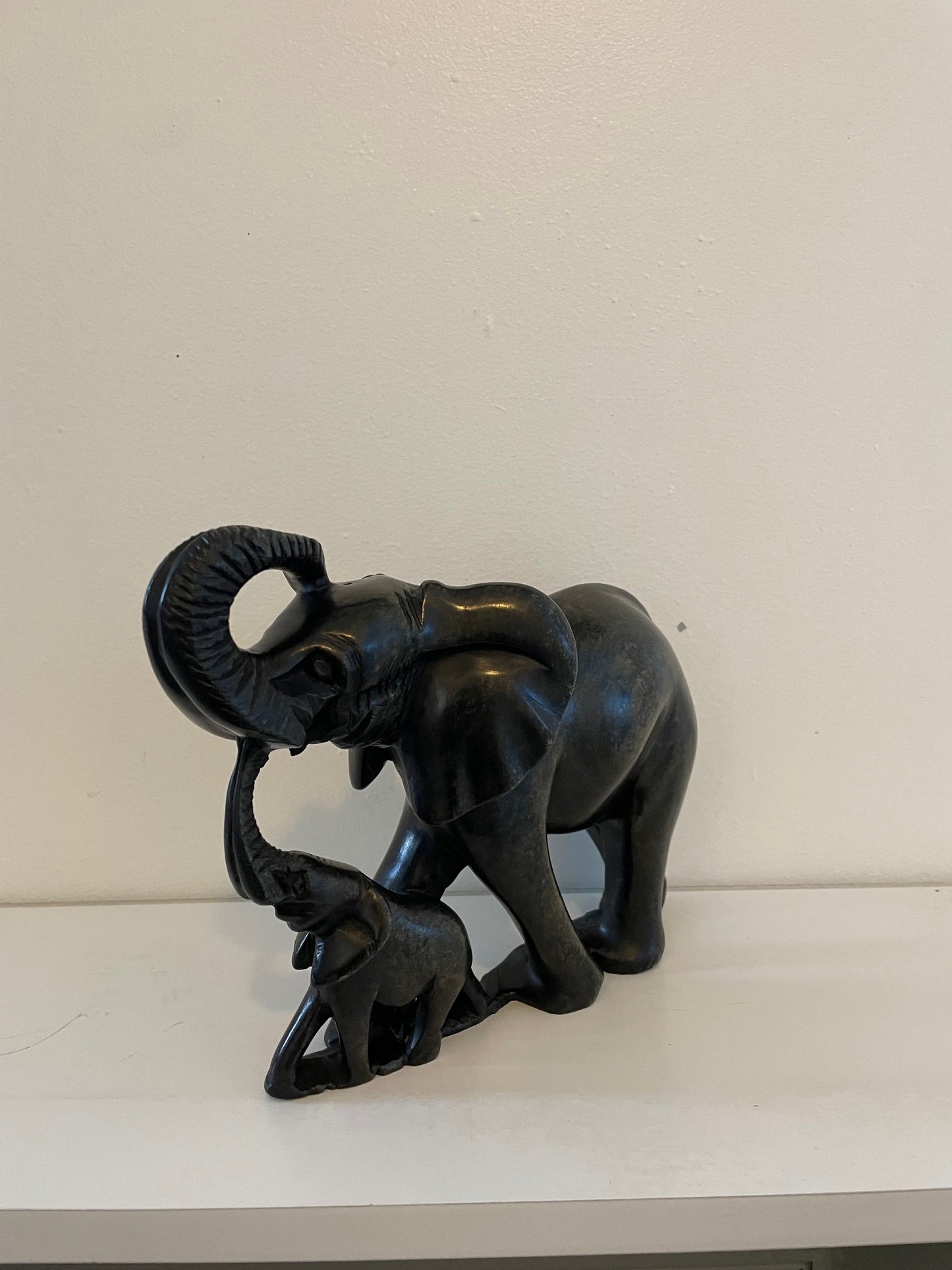 Mother & Child Elephant 20cm