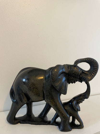 Mother & Child Elephant 20cm
