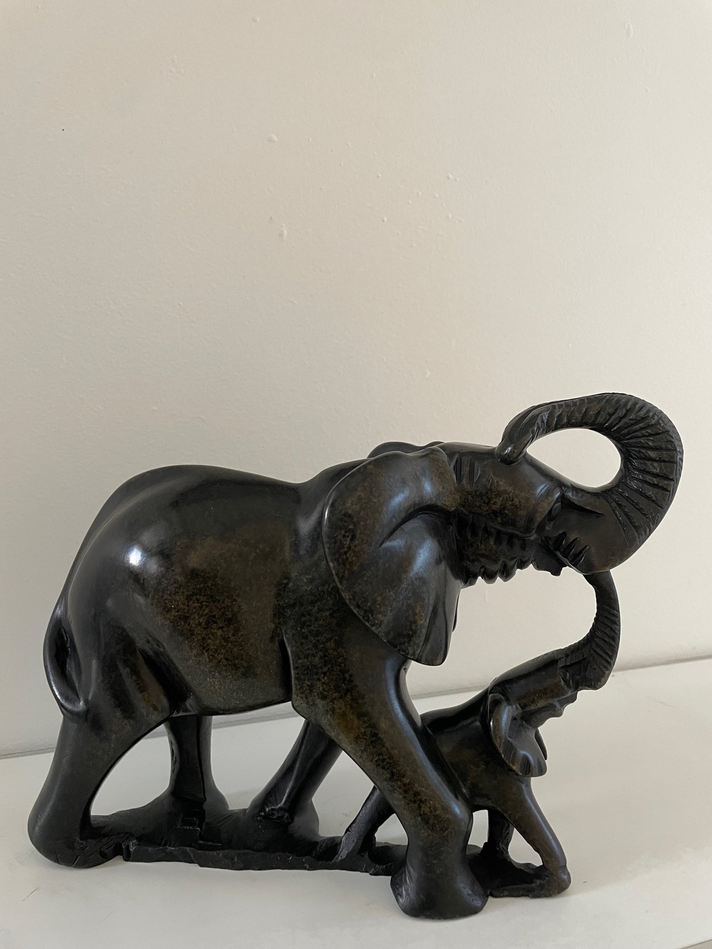 Mother & Child Elephant 20cm