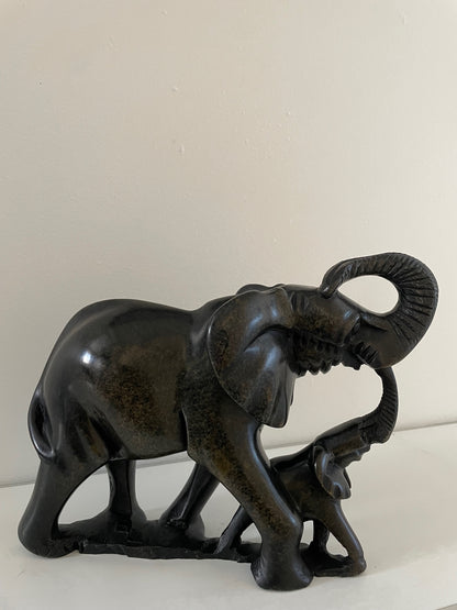 Mother & Child Elephant 20cm