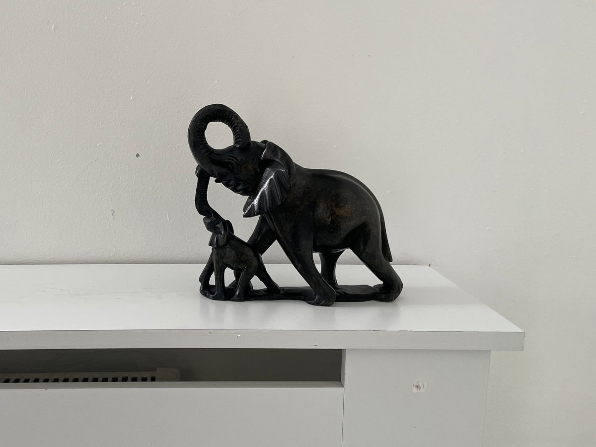 Mother & Child Elephant 15cm
