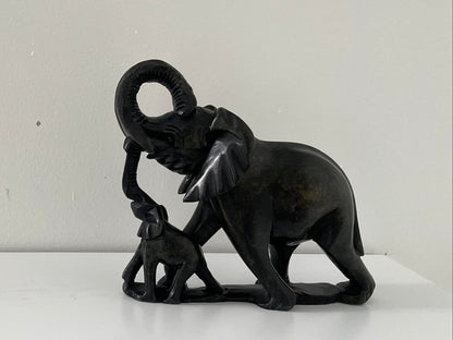 Mother & Child Elephant 15cm