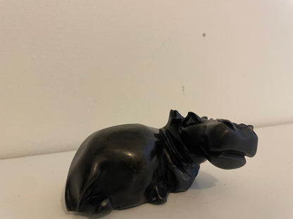 Hippo Sculpture - Mouth Closed 10cm