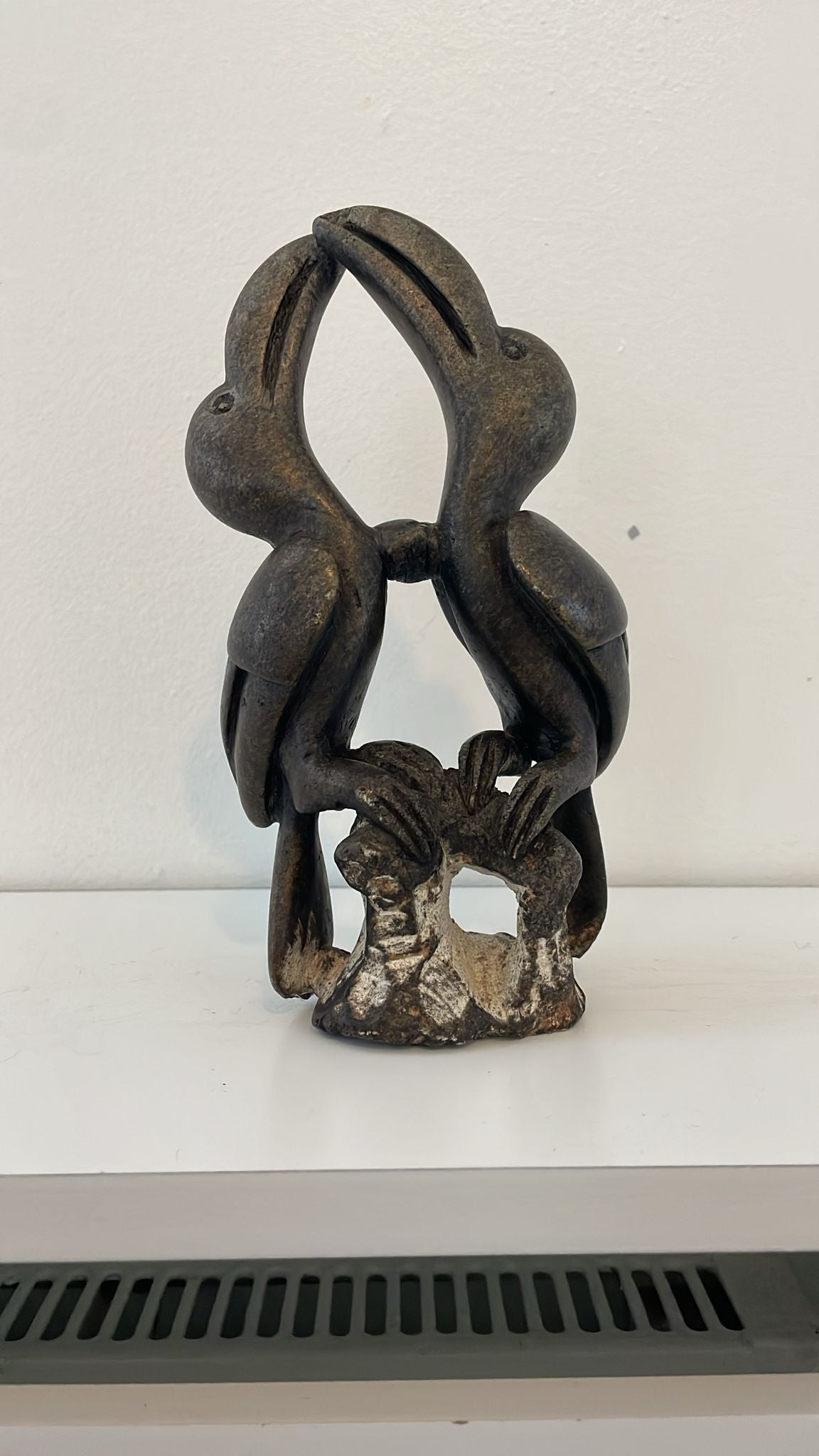 Hornbill Lovers Sculpture 20cm