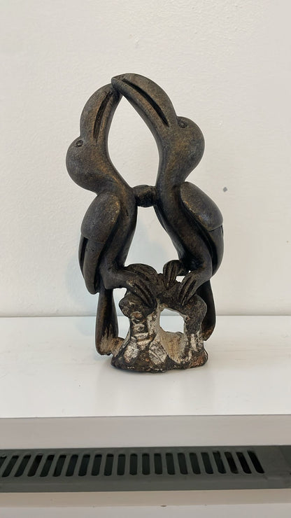 Hornbill Lovers Sculpture 20cm
