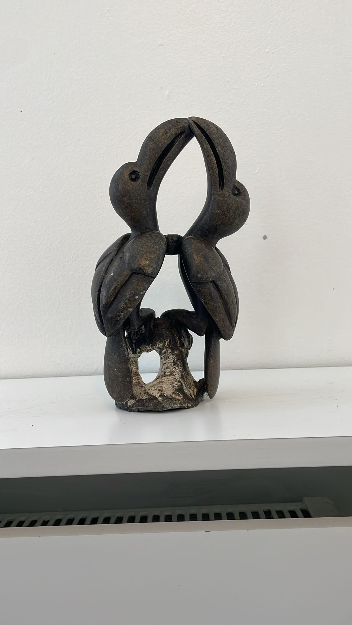Hornbill Lovers Sculpture 20cm