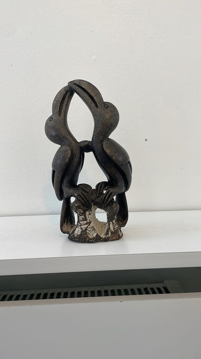 Hornbill Lovers Sculpture 20cm